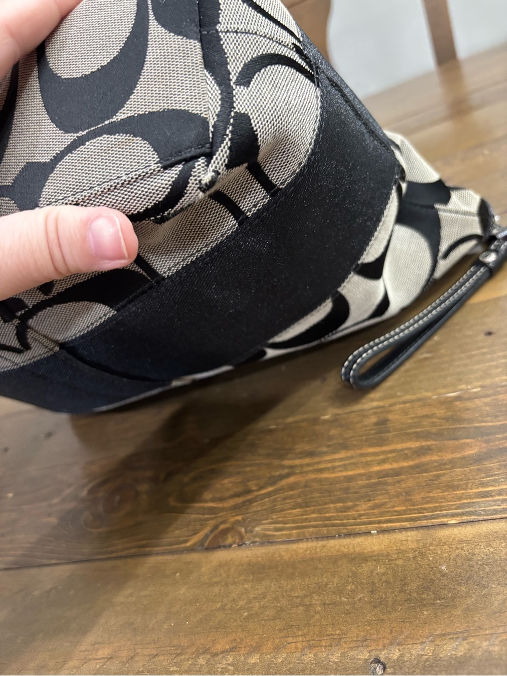 Coach Signature Stripe Tote F13548 - Picture 7 of 14